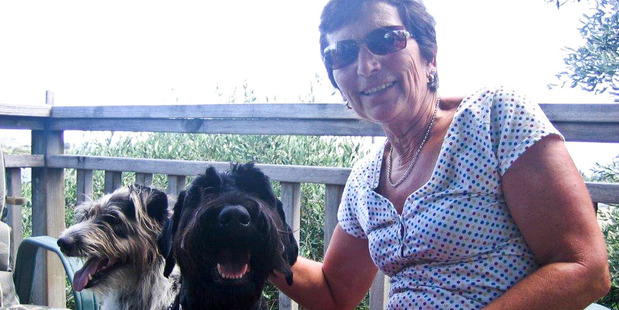 Jennifer Layton and her dog Boris who was destroyed after two complaints against him. Ms Layton was banned from owning dogs for five years, but that time has been halved on appeal.