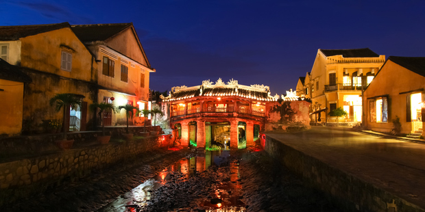 The Japanese Covered Bridge in Hoi An. Photo / Getty Images