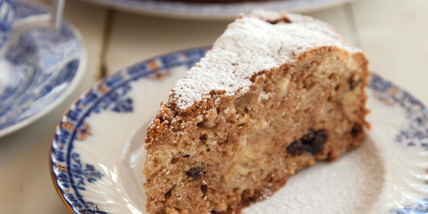 One-pot spiced apple cake. Photo / Annabel Langbein Media