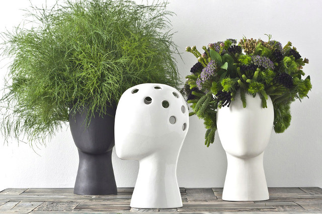 The wig vase. (Via Incredible Things)