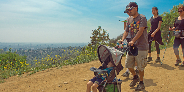 Hiking in the Hollywood Hills. Photo / iStock