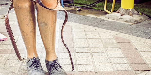 The technician who fitted Quincy Green put the device over a sock and apparently didn't realise the leg underneath was artificial. Photo / iStock