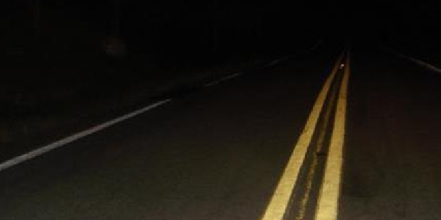 The figures have startled motorists by stepping out in front of their cars in the middle of the night. Photo / AP