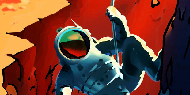 A series of posters are being used in Nasa's Journey to Mars campaign. Picture / Nasa