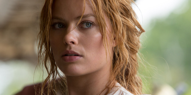 Margot Robbie as Jane in the new Tarzan movie. The Australian actress has revealed she shares a flat in London.