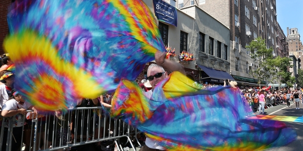 The LGBT crowd are better people to party with. Photo / AP