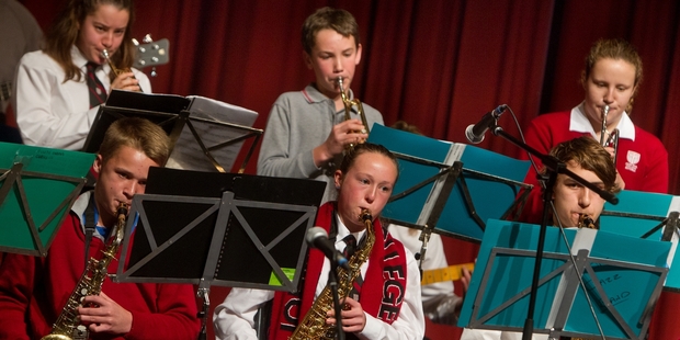 John Paul College students will join musicians from around New Zealand and Australia in tonight's concert. Photo / Ben Fraser