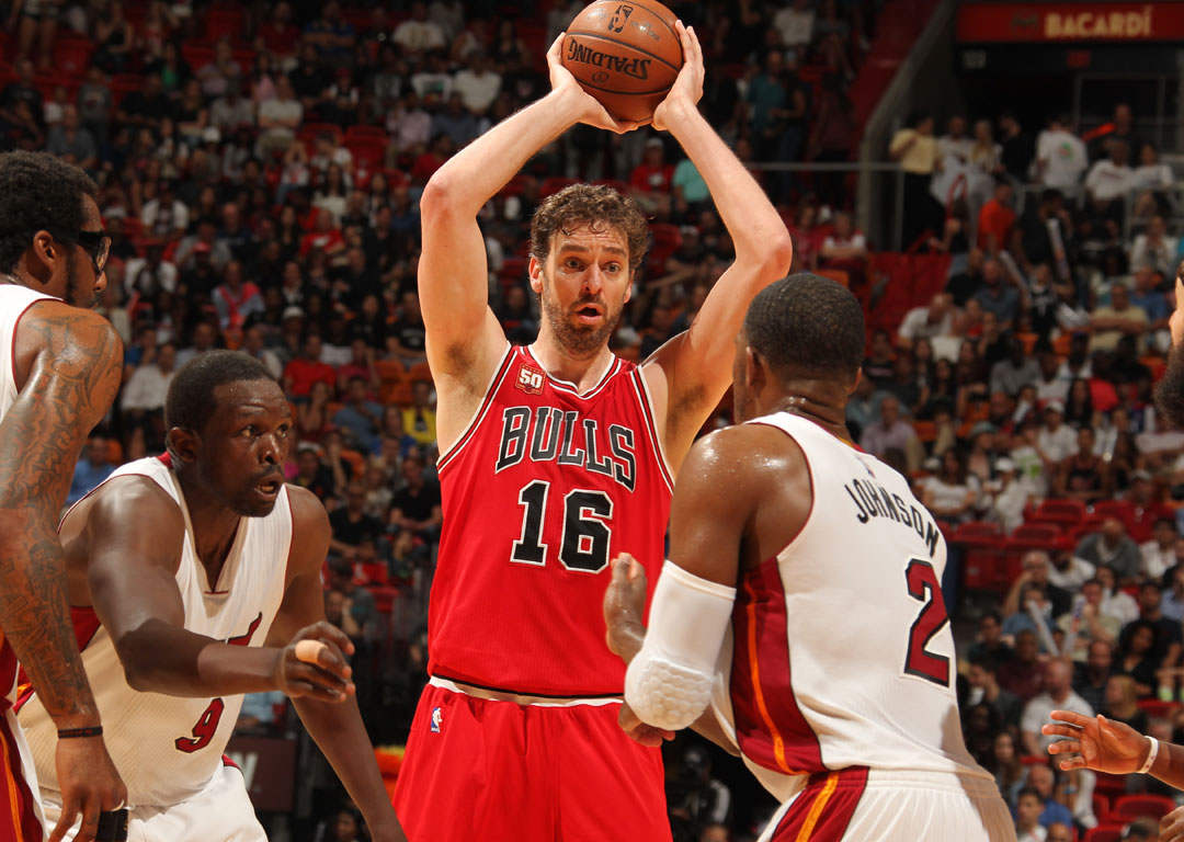 Pau Gasol of the Chicago Bulls. Photo / Getty