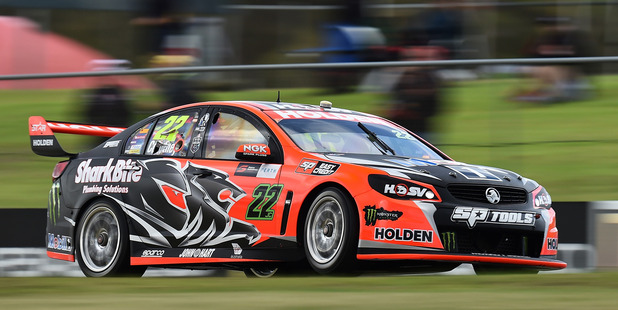 James Courtney during practice for the V8 Supercars Perth SuperSprint. Photo / Getty Images