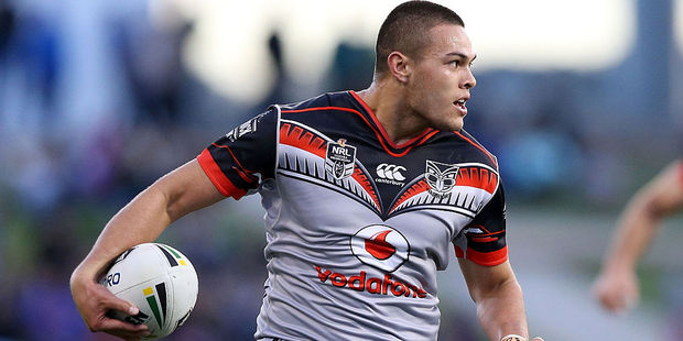 Tuimoala Lolohea of the Warriors. Photo / Getty