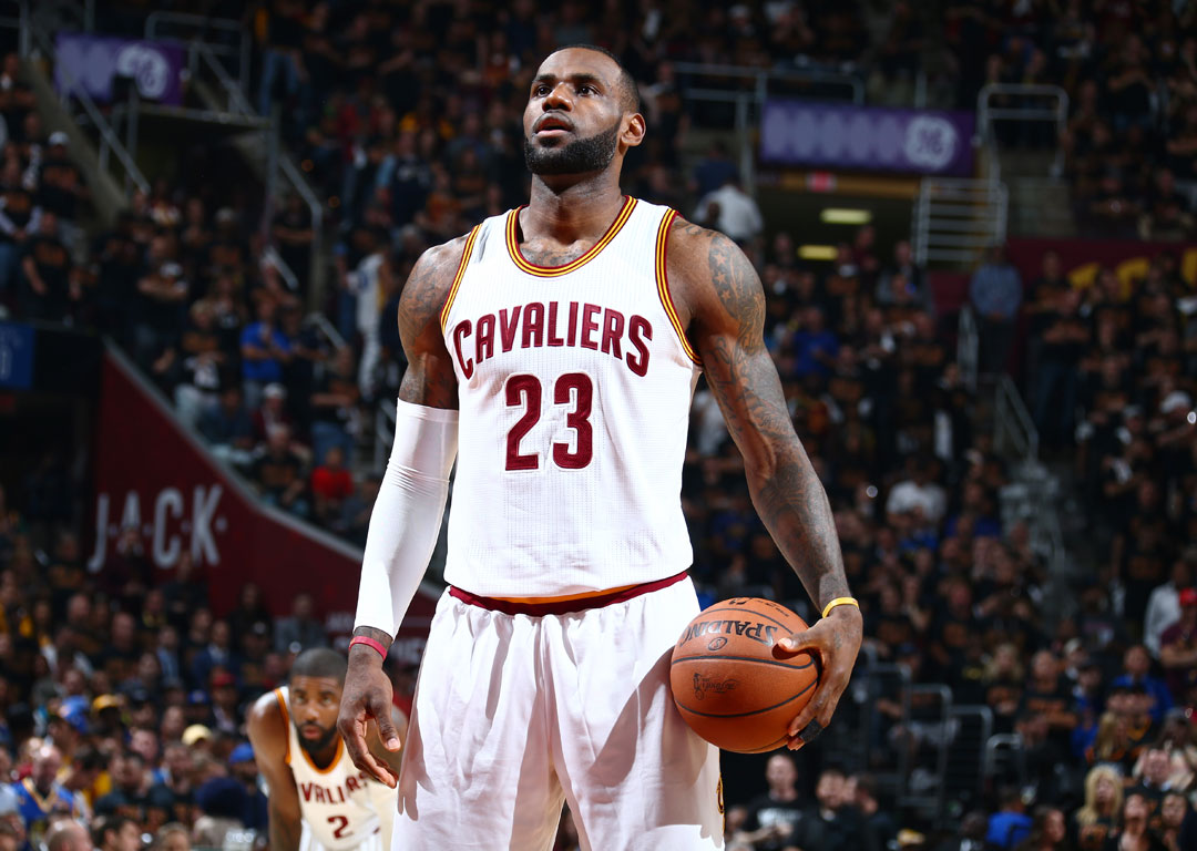 LeBron James of the Cleveland Cavaliers. Photo / Getty
