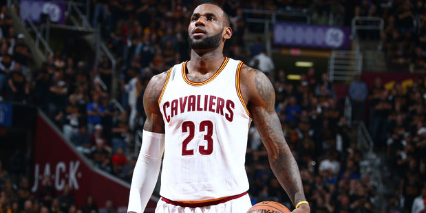 LeBron James of the Cleveland Cavaliers. Photo / Getty