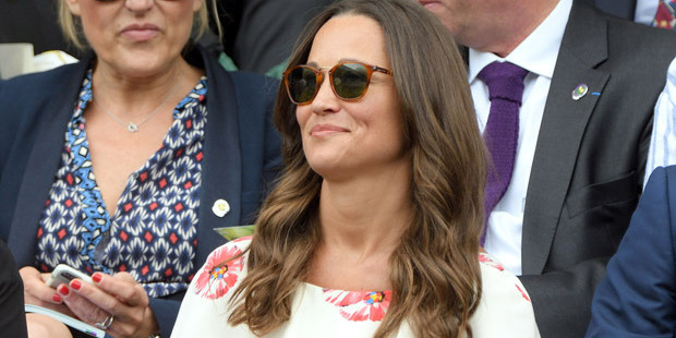 Pippa Middleton attends day one of the Wimbledon Tennis Championships at Wimbledon. Photo / Getty