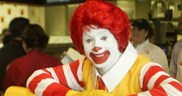 When was the last time you saw Ronald promoted by McDonald's? Photo / Getty