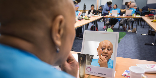 Cancer patient Maria Marama. Photo / Greg Bowker