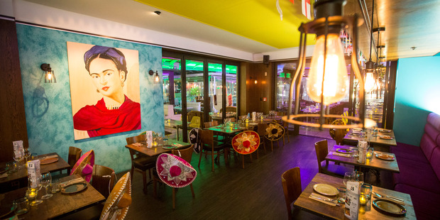 Frida Cocina Mexicana and Tequila Bar on the Viaduct Basin. Photo / Jason Oxenham