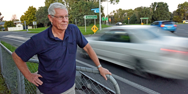 Maungatapu resident David Hill says there's no such thing as rush hour anymore, as increased traffic creates a steady stream of congestion. Photo / George Novak
