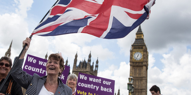 The portmanteau "Brexit" is now a universal term we will all remember. Photo / File