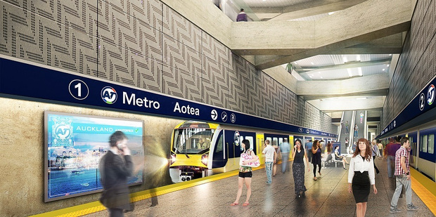 Auckland Transport estimated CRL build costs of $2.5 billion and completion for 2023. Photo / AT