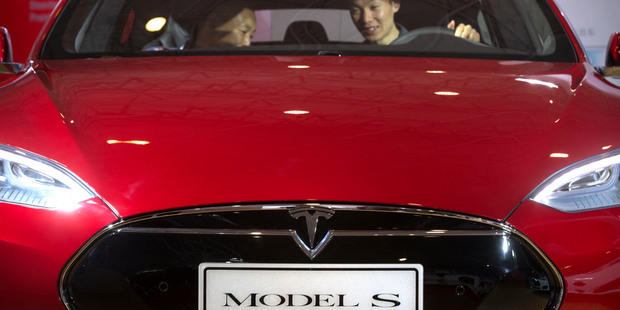 The Tesla Model S was on Autopilot when the fatal car crash occurred. Photo / AP