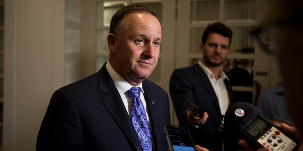 Mr Key stood by his original comments yesterday, saying that full disclosure was required when tax officials asked for it. Photo / Dean Purcell