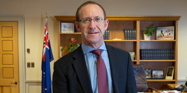 Andrew Little said former PwC chairman John Shewan never sought an apology, only a correction to statements he made. Photo / Mark Mitchell