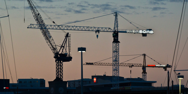 Building consent data is issued this morning. Photo/Greg Bowker.
