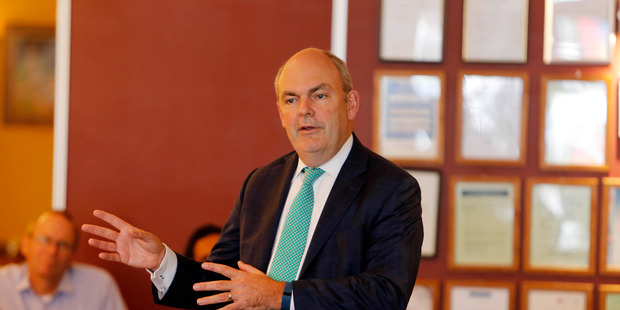 Steven Joyce appears before a select committee in Wellington today to discuss funding for science and innovation.