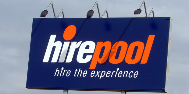 Private equity firm Next Capital tried to sell Hirepool in a $262 million initial public offering in 2014. Photo / NZPA