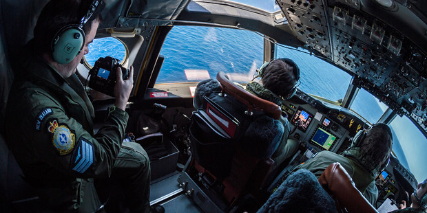 The 11 students on board the Orion for a training exercise spent two hours searching for the 13m wooden boat. Photo / File