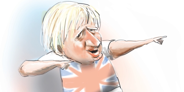 PRINCE BORIS: A hit! A palpable hit! Illustration / Rod Emmerson