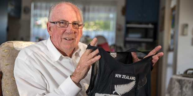 Barry Magee says the Tokyo singlets were not made from cotton. Photo / Michael Craig