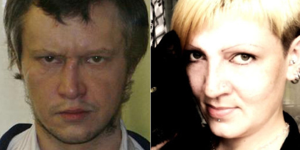 Serial killer Alexander Pichushkin and Natalya, the woman who fell in love with him. Photo / AP