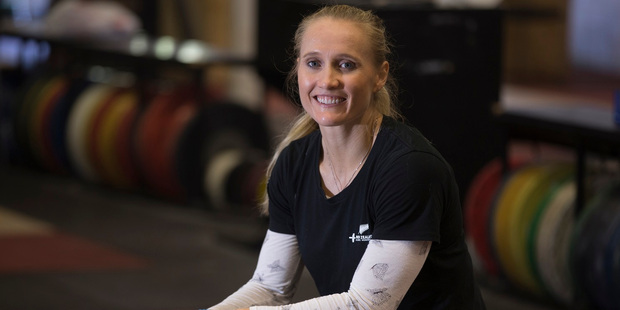 NZ weightlifter Andrea Miller. Photo / Brett Phibbs