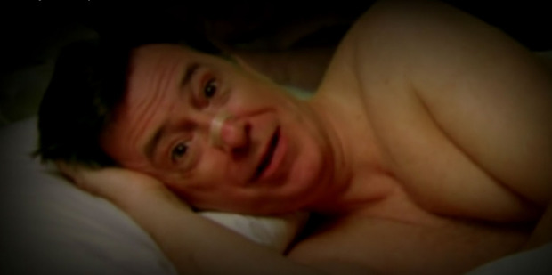 Stephen Colbert has released a spoof of Kanye West's Famous video. Photo/YouTube
