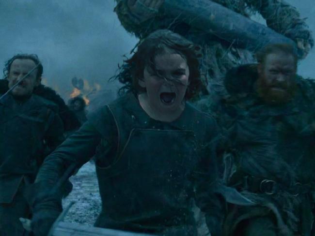 One would think she was actually in this Game of Thrones scene. Photo / kindagoodpainter, imgur