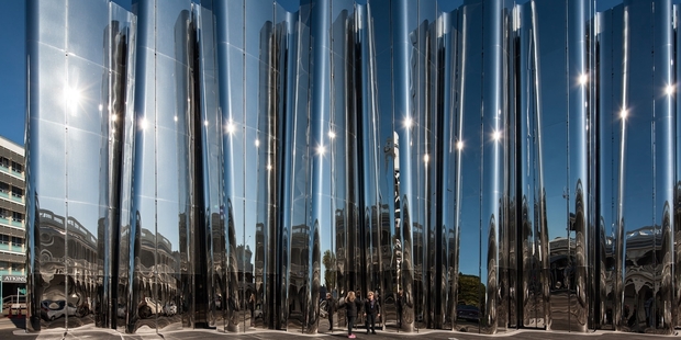 Len Lye Centre at the Govett-Brewster Art Gallery by Patterson Architects. Photo / Simon Devitt