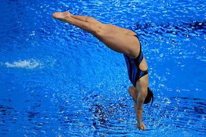 New Zealand diver Elizabeth Cui. Photo / Getty