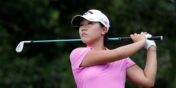 Lydia Ko during the final round of the Walmart NW Arkansas Championship. Photo / Getty Images