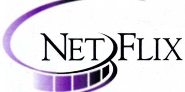 Netflix's first logo in 1997.