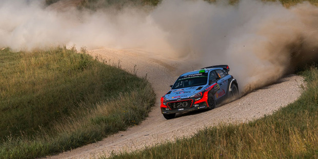 Hayden Paddon. Photo / Timo Anis