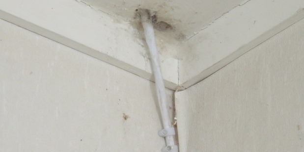 This homeowner is very unhappy with the poor installation of fibre by Chorus. Photo / Supplied