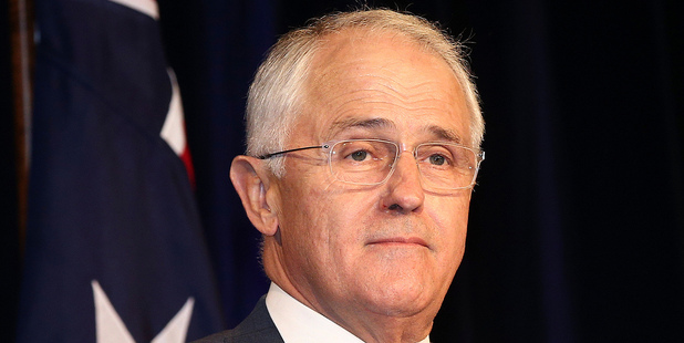 Australian Prime Minister Malcolm Turnbull has been slammed for his "angry" and "pathetic" post-election speech. Photo / AP
