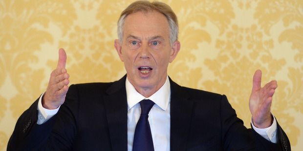 Tony Blair said he takes full responsibility for the decision and that the British are not to blame for the problems that developed after the U.S.-led invasion of Iraq in 2003. Photo / AP