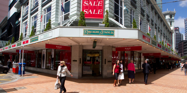 Kirkcaldie and Stains store on Lambton Quay in Wellington, before its takeover by Australian retail giant David Jones. The new store is due to open on July 28. Photo / Mark Mitchell