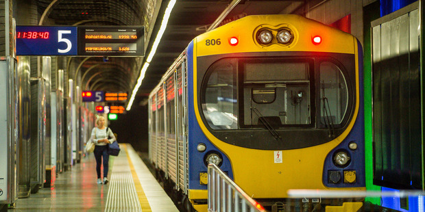 Auckland trains have been affected by a major fault near Britomart this morning. Photo / Jason Dorday