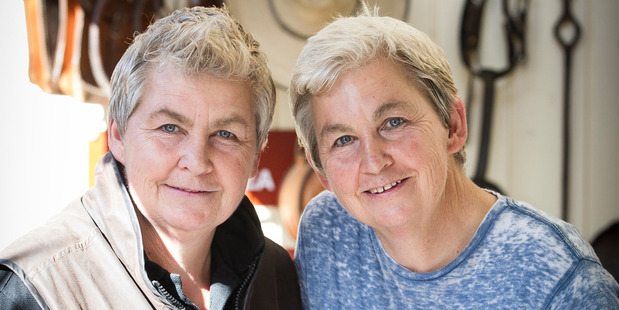 Lynda (left) and Jools Topp say they were treated well from the start. "New Zealanders like people who are honest." Photo / Michael Craig