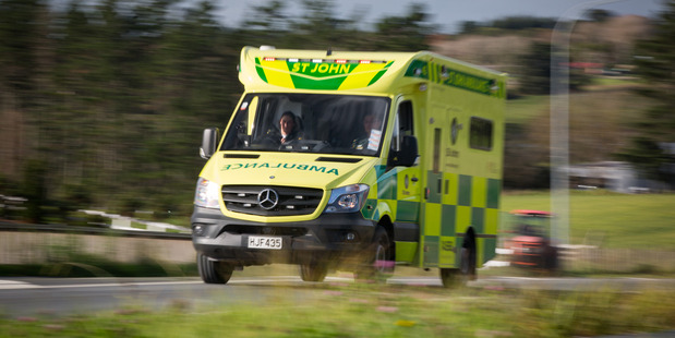 St John said one person was seriously injured in the crash. Photo / File