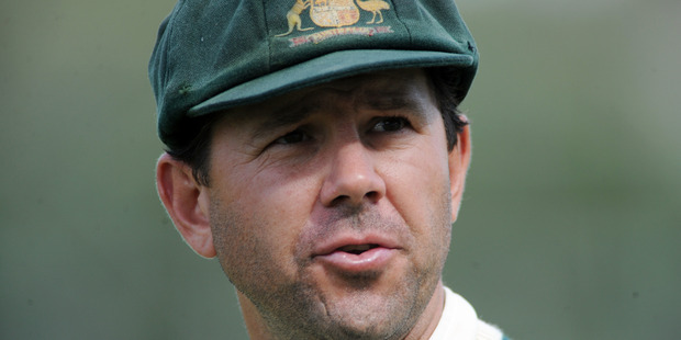 Former Australian captain Ricky Ponting believes bat sizes should be restricted. Photo / NZPA