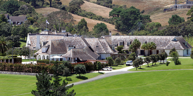 A view at the Dotcom Mansion. Photo / Getty Images